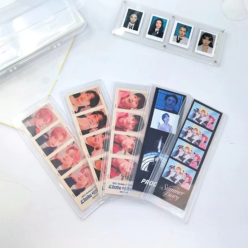 Card Penny Sleeve - Temizle fotoğraf kabini imi kollu boş