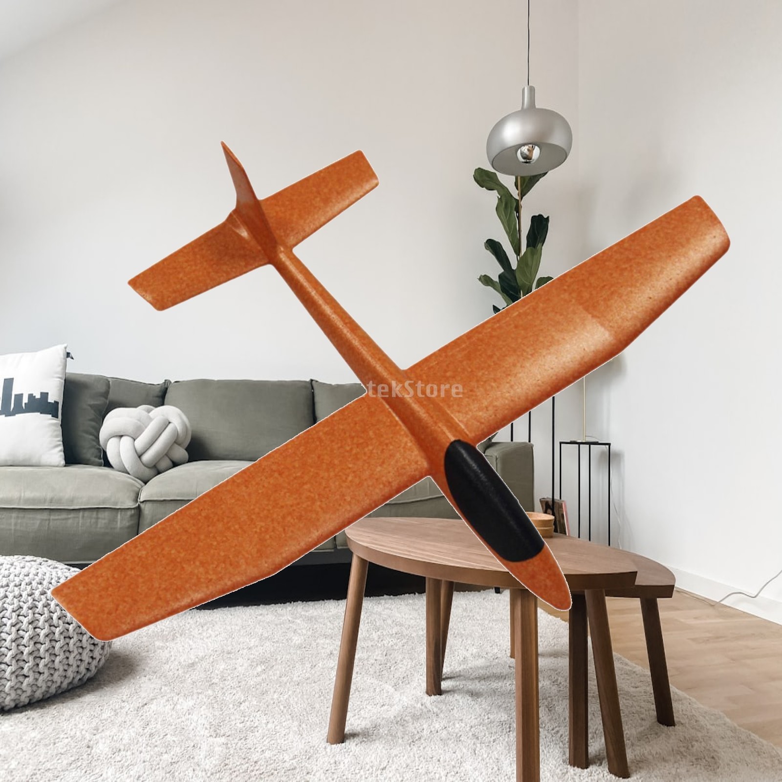 Model Airplane Plastic - Uçak Oyuncak El Atma Uçağı Hafif