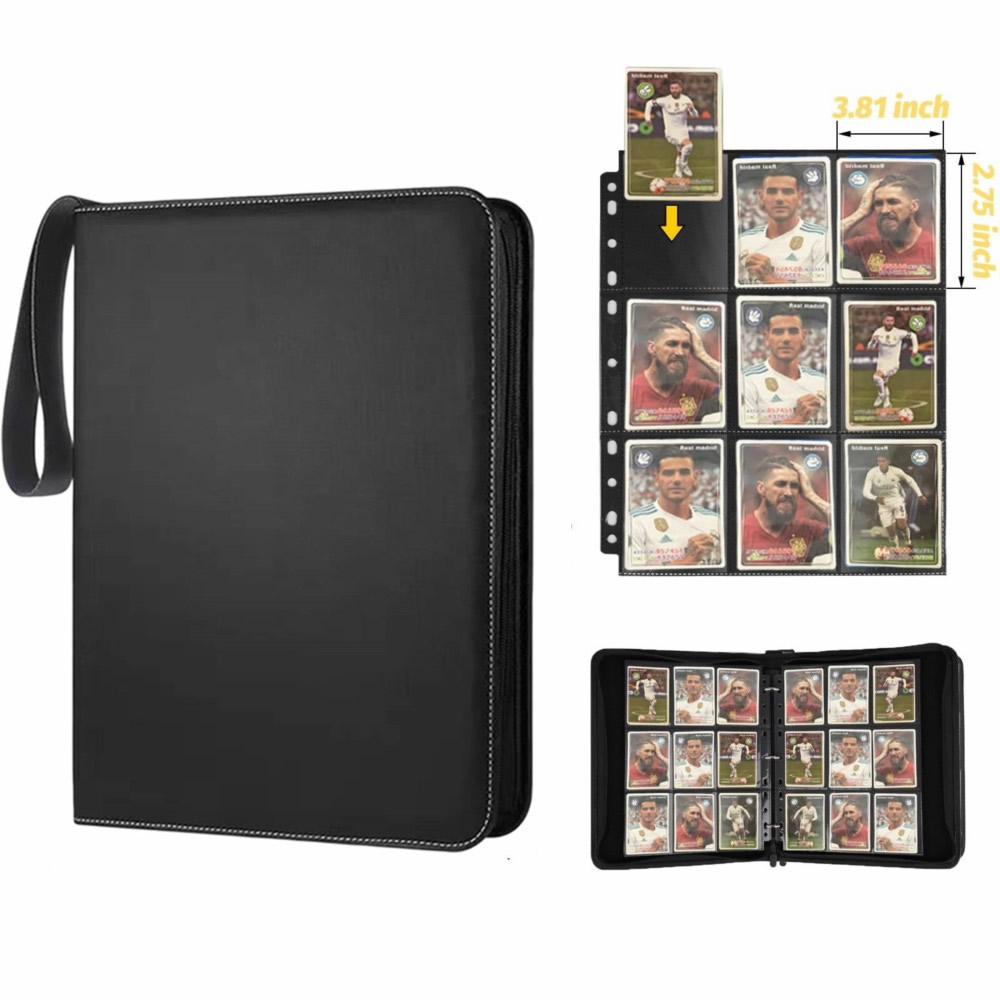 Trading Card Binder - Kart Klasörü 9 Cepli Çift Taraflı