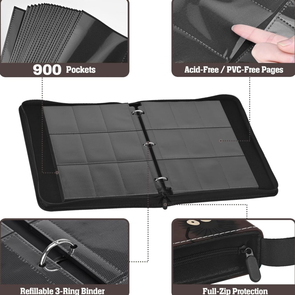 Kart Klasörü 9 Cepli Çift Tara - Trading Card Binder incelemesi ve fiyatı