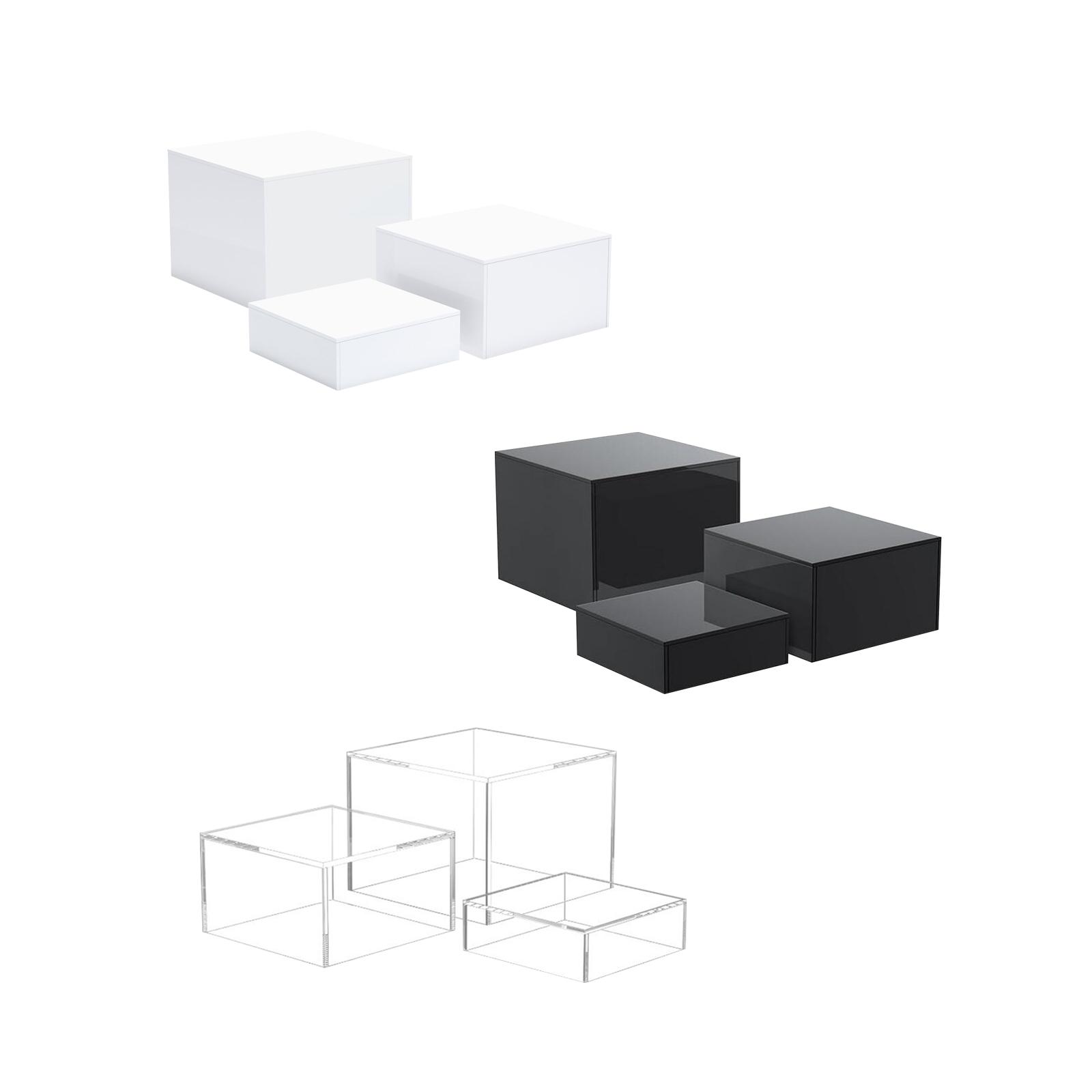 3'lü Büfe Rafları Çok Amaçlı S - Display Risers Set incelemesi ve fiyatı