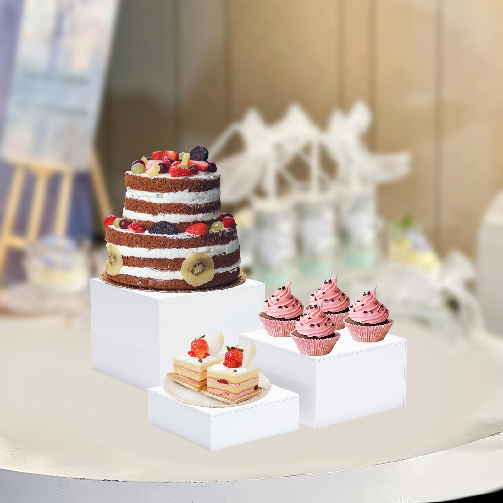 3'lü Büfe Rafları Çok Amaçlı S - Display Risers Set incelemesi ve fiyatı