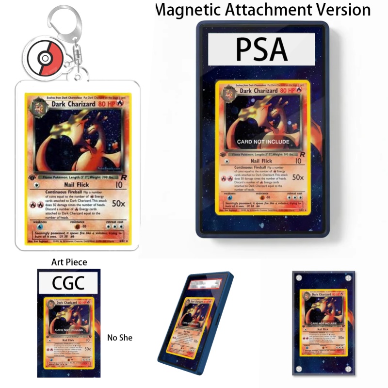 Pokemon TCG Rocket Dark Chariz - Display Case Acrylic incelemesi ve fiyatı