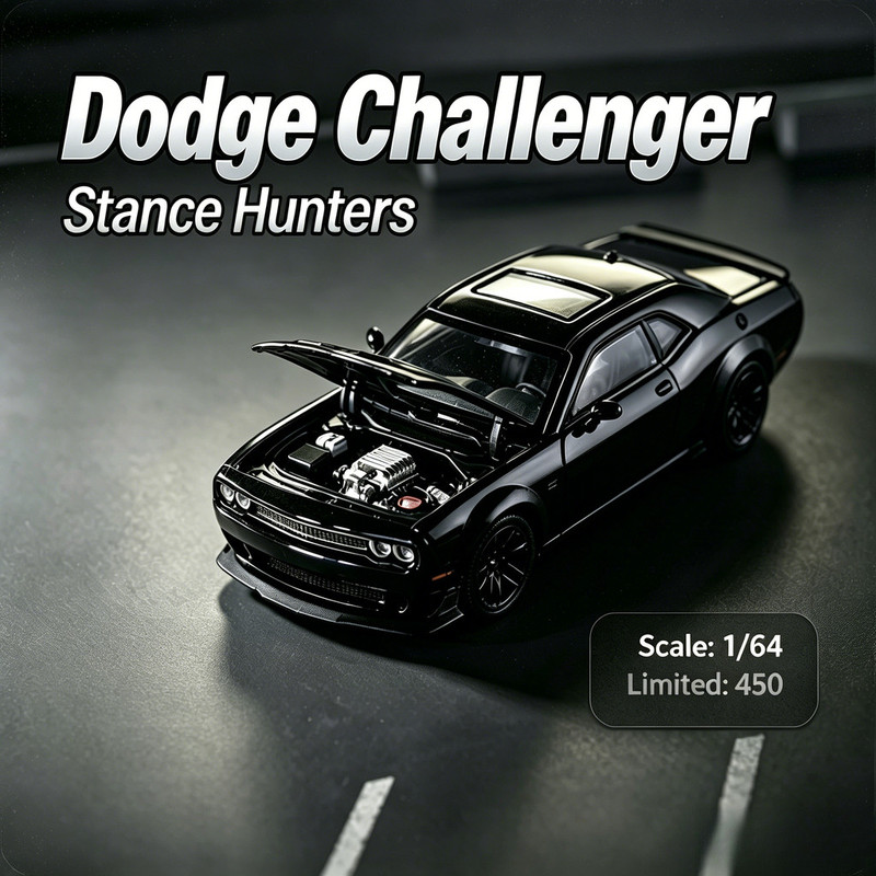 Stance Hunters-SH 1/64 Dodge S - Die Cast Car 1 64 incelemesi ve fiyatı