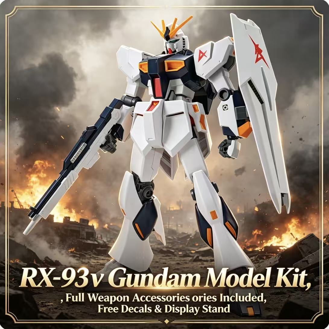 93HG 1/144 ENTRY GRADE RX-93 V - Bandai Model Gundam Hg incelemesi ve fiyatı