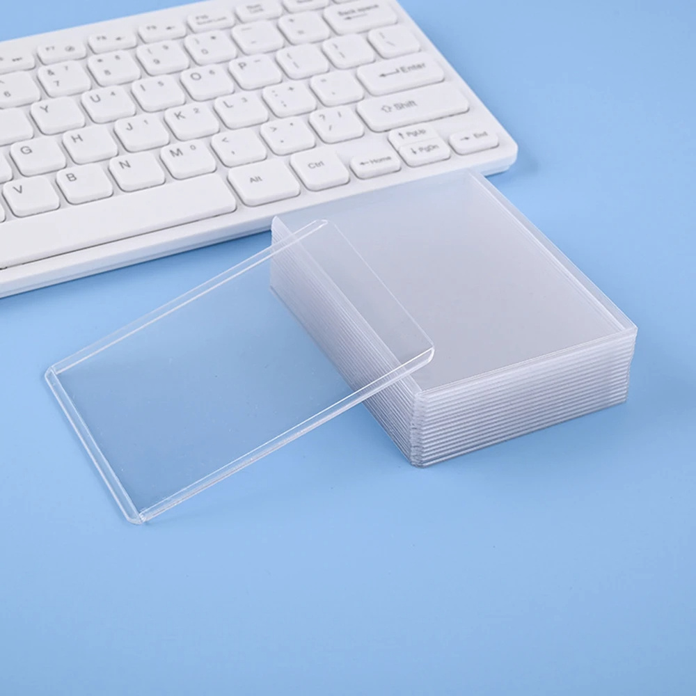 25 Adet PVC Sert Plastik Kart  - Card Top Loader incelemesi ve fiyatı